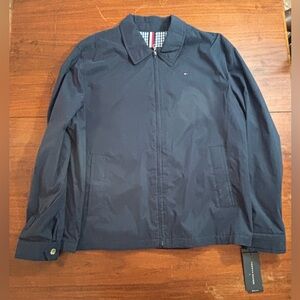 Tommy Hilfiger Men's Dark Blue Lightweight Jacket